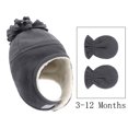 thumbnail image 5 of Two Piece Winter Solid Color Warm 'S Hat And Gloves Hats for Mens Mens Dress Hats Winter, 5 of 8
