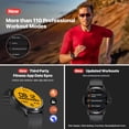 thumbnail image 5 of Ticwatch Pro 5 Enduro Smartwatch para Hombres 1.43 "Android Wear OS Reloj Inteligente 90 Horas de batería 110+ Modos de Entrenamiento Salud No es Compatible con iPhone/iOS (Obsidian), 5 of 5