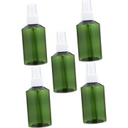 5pcs Bottled Travel Makeup Bottle Lotion Sample Container Plastic to Go Containers Make up Holder Toiletry Travel Containers Sprayer Empty Bottle Refillable Spray Holder