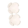 thumbnail image 2 of simhoa 2 Pcs Trivets pour Friteuse à Air Chaud Tapis en Silicone Résistants à la Chaleur Essentiels Porte-Pot Blanc, 2 of 8