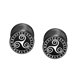 thumbnail image 3 of Pendientes de tuerca Punk de Acero Inoxidable Yinane Aretes Pequeños para hombres y mujeres, 3 of 8