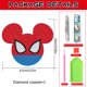 thumbnail image 5 of Cuadros Decorativos Posavasos de pintura de diamantes DIY, Kit de Mickey, dibujos animados para adultos y niños (MZ011) Wdftyju embutido en tela, 5 of 9