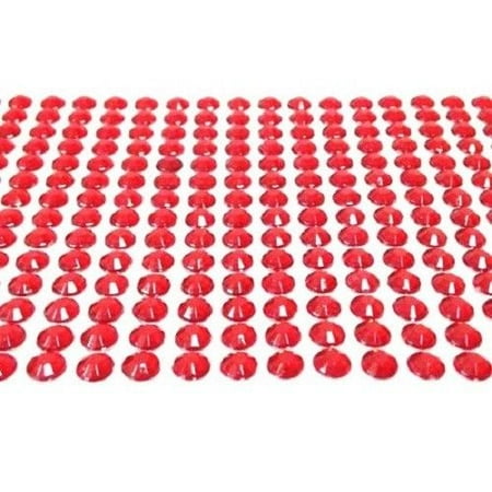 1008 Self Adhesive Rhinestone Crystal Diamond Gemstones Decoration Gem Car Craft Red 1008 Self Adhesive Rhinestone Crystal Diamond Gemstones Decoration Gem Car Craft Red
