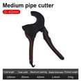 thumbnail image 3 of 32/42/63/75mm Scissors Professional Cutting Pipe Cutter Electric Line Hot Melt Water Pipe Cutting Tool Artifact PVC Pipe Cutter 75mm, 3 of 9