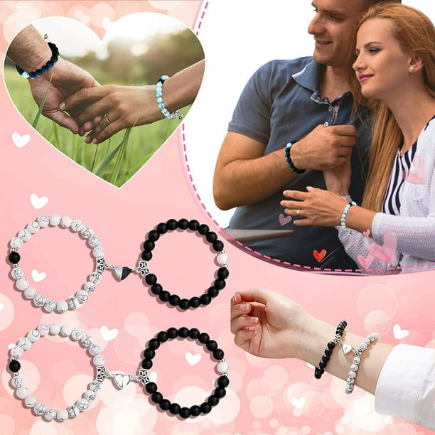 Cadeaux pour femmes amitié couples bracelet cordon relation cadeau pour lui  sa petite amie petit ami sœurs bracelets pour femmes
