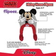 thumbnail image 3 of Boys Winter Hat, Mickey Mouse Squeeze and Flap Fun Cold Weather Beanie for Kids Age 4-7, 3 of 4