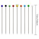 thumbnail image 5 of Pernos de bola con agujas de acero en 10 colores en contenedores reconfigurables para, 5 of 5