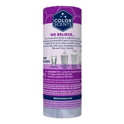 Color Scents 4 Gallon Bathroom Trash Bags Lavender Scent, Microban, Twist Tie, 80 Count