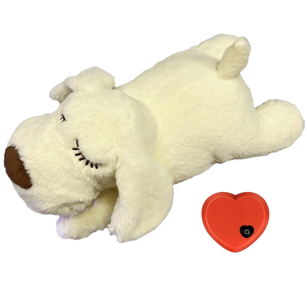 Heartbeat Stuffed Dog Cat Toy For Anxiety Relief dog Soft - Temu