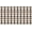 Black White, variant on Manfei Tribal Fabric by the Yard 1 Yard Aztec Home Decor Fabric by the Yard, Copper Brown