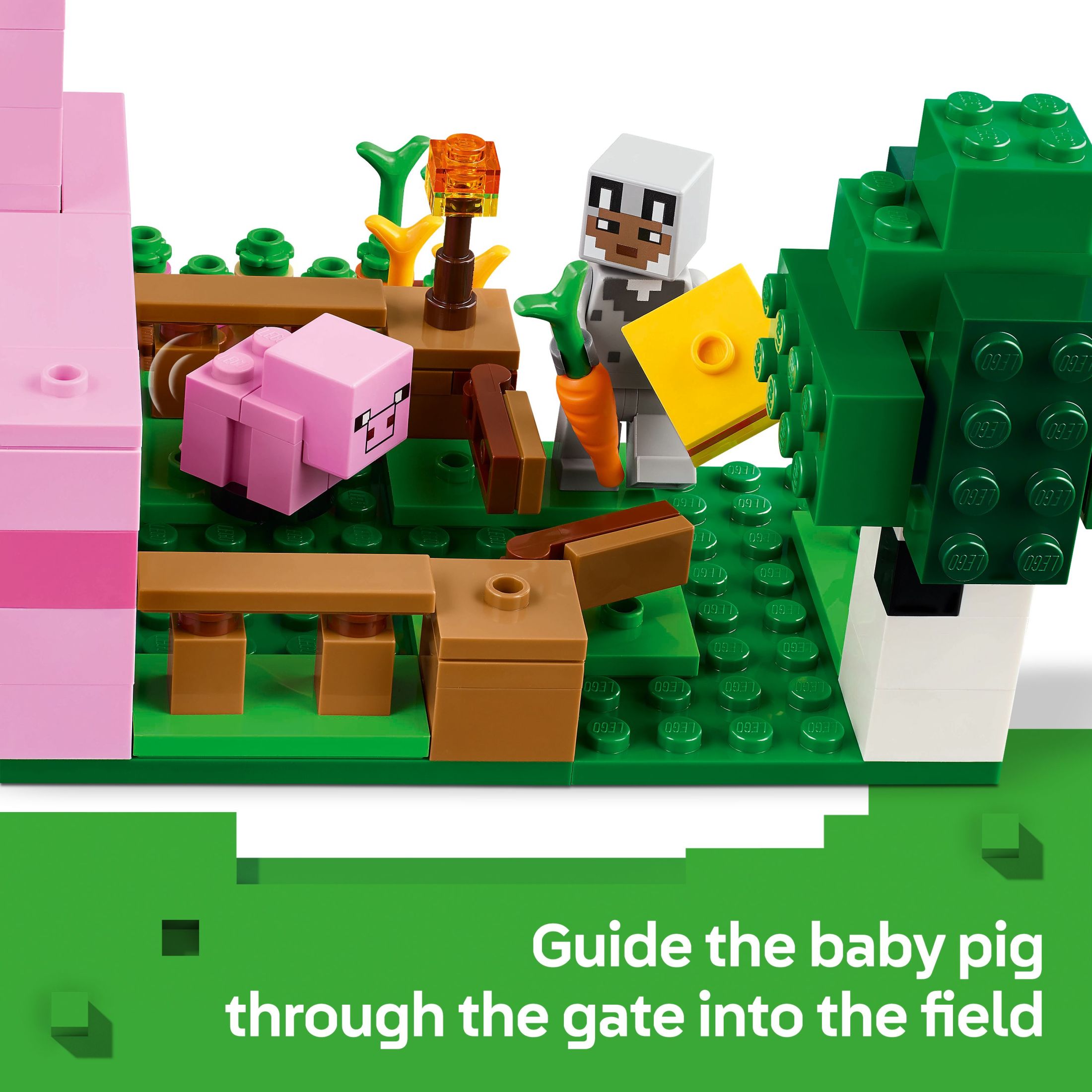 LEGO Minecraft Baby Pig House Set 21268 photo 5