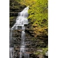 thumbnail image 2 of OBrien, Jay 13x18 Black Ornate Wood Framed with Double Matting Museum Art Print Titled - Pennsylvania Waterfall in Ricketts Glen SP, 2 of 4