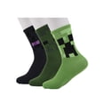 thumbnail image 3 of Minecraft Boys Crew Socks, 3-pack, Sizes M, 3 of 6