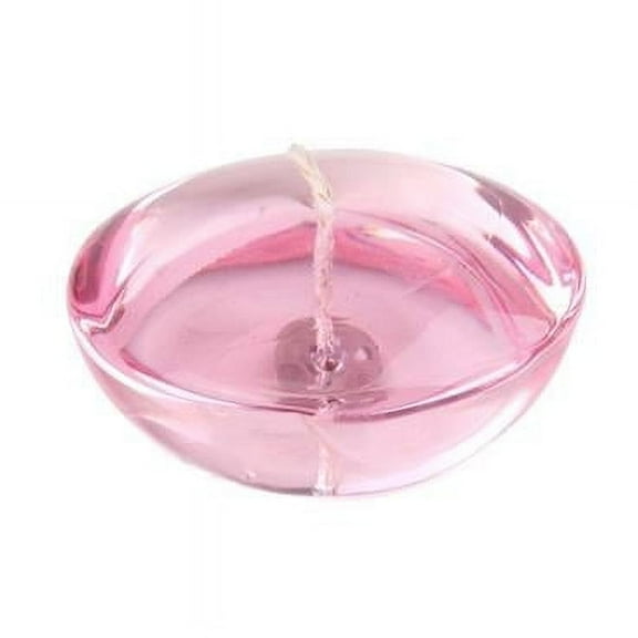 Jeco CFZ-107-12 3 in. Clear Light Rose Gel Floating Candles - 72 Piece