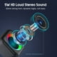 thumbnail image 2 of Altavoz Bluetooth Portátil RGB Colorido Luz Impermeable Inalámbrico Subwoofer Estéreo Envolvente Altavoz de Viaje, 2 of 5