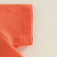 thumbnail image 5 of CAUYDY 0 3 6 9 12 18 Months Cute Baby Boy Clothes Cute Romper Set 3Pcs Newborn Infant Picture Outfit Boys Fall Winter Preemie Layette Set (Sizes 0-3 Months,Orange), 5 of 9