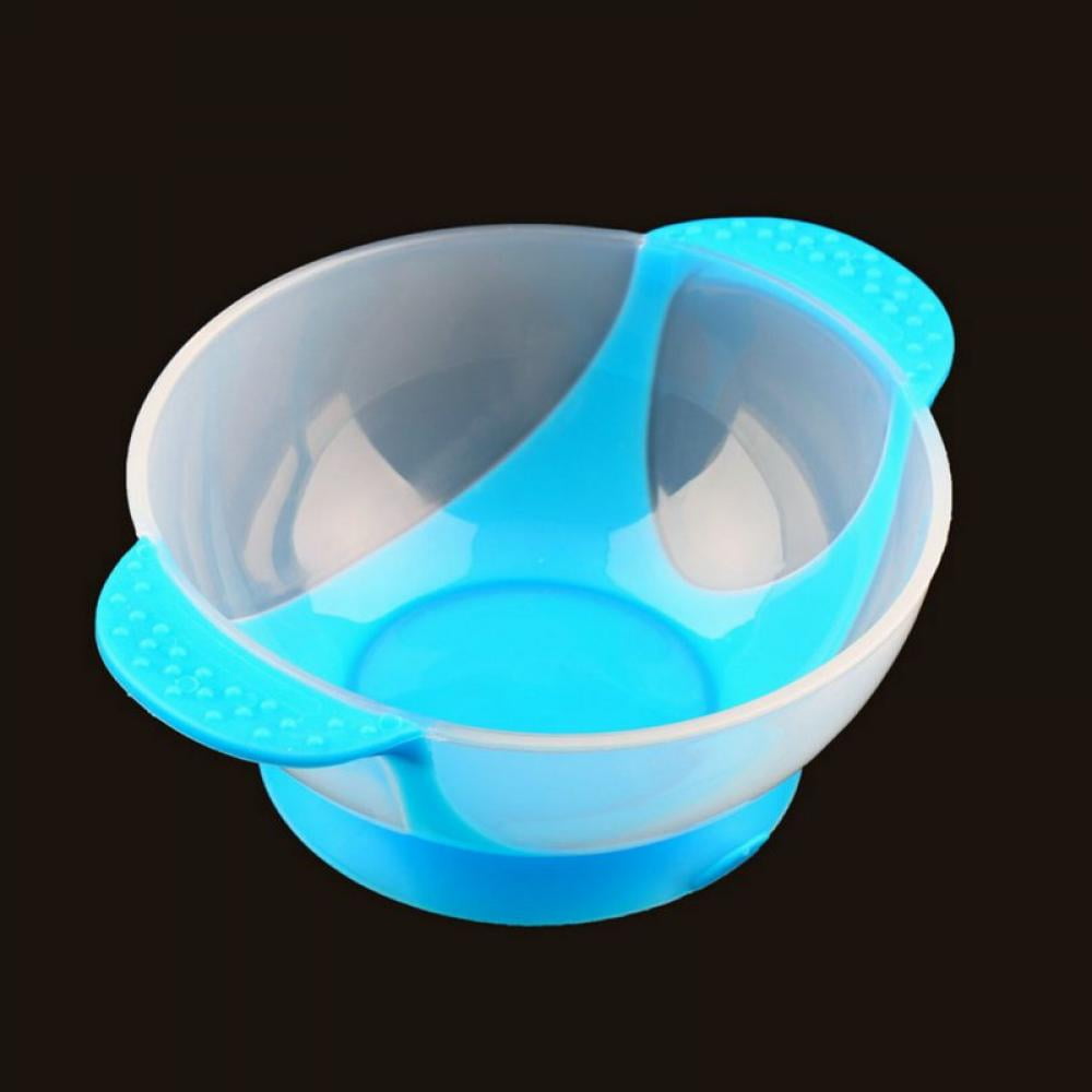 Baby Suction Cup Bowl Slip-resistant Tableware Temperature Sensing Spoon Set