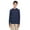 Navy, variant on UltraClub-Youth Cool & Dry Performance Long-Sleeve Top-8622Y