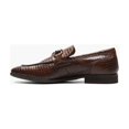 thumbnail image 6 of Stacy Adams Feronte Moc Toe Bit Slip On Croco Print Leather Cognac 25623-221, 6 of 8