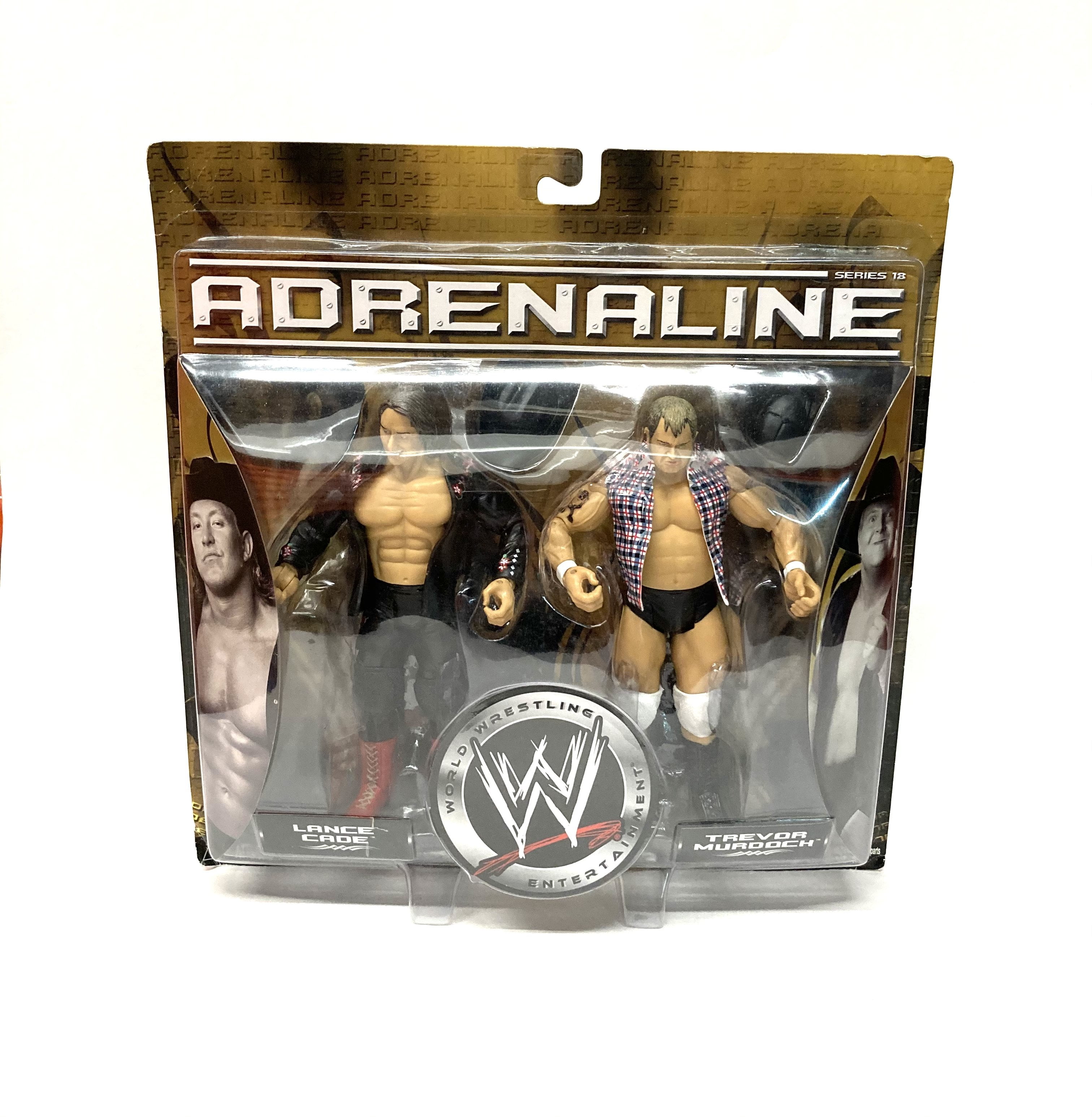 WWE Adrenaline Series 18 Lance Cade and Trevor Murdoch 2 Pack