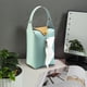 thumbnail image 3 of Soporte para reposacabezas de coche, almacenamiento de toallas de papel de cuero, bolsa para camión, organizador de viaje familiar, decoración para vehículos, azul claro mejorado Yuarrent HA011769-02, 3 of 7