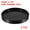 Black, variant on Uxcell  2pcs Ceramic Round Plant Pot Saucer Drip Tray for Gardening White 11.5cm