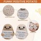 thumbnail image 2 of Crochet Potato Plush Toys with Positive Affirmation Cards - 10PCS Emotional Support Gift Set for Friends, 2 of 5
