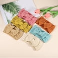 thumbnail image 6 of Unique Bargains 1 Pc Classic Fashion Bow Headbands for Girls 6.10"x3.35" Yellow, 6 of 6