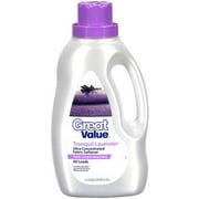 Great Value Ultra Tranquil Lavender Concentrated Liquid Fabric Softener, 51 Fl. Oz.
