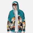 thumbnail image 4 of Kll I Love Sushi Print Men'S Women’s Upf 50+ Sun Protection Outdoor Hoodie Jacket Long Sleeve Fishing Hiking Performance Shirt- Medium, 4 of 8