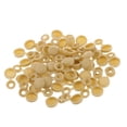 thumbnail image 3 of Paquete de 50 tapas de tornillo con bisagras de polipropileno negro beige, 3 of 4