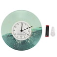 thumbnail image 2 of Decorative Round Wall Clock, Non Ticking Silent Wall Clock, Battery Operated Quartz, Easy To Read, 12 Inch 1000mAh Quiet Wall Clock for Living Room, 2 of 7