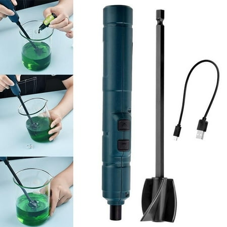 

Electric mixer Plastic mixing bar DIY epoxy resin glue mixing bar Resin mixer