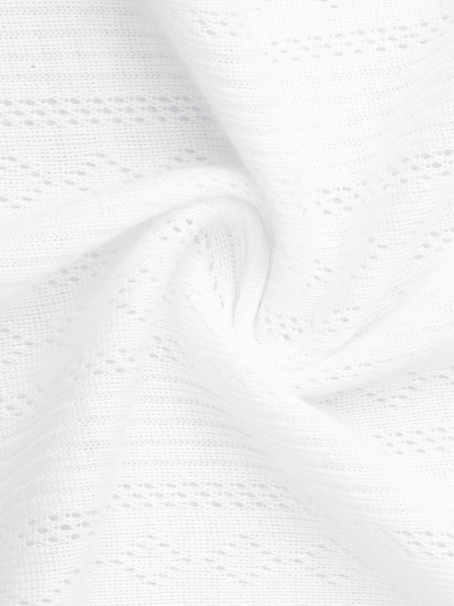 DARING DIVA Y2K Crop Tops with Shorts Knit Button-Down Pajama Sets S White