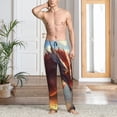 thumbnail image 6 of Fotbe Ferocious Dragon Fury Men's Pajama Pants,Sleepwear Pants,Pj Bottoms Drawstring And Pockets-, 6 of 7