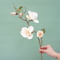 thumbnail image 4 of Magnolia 3 Otoño Corazón de loto Magnolia Flores artificiales Flores falsas Hogar Hotel Centro comercial Fotografía de bodas Flores florales, 4 of 5