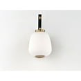 thumbnail image 3 of E25060-92BKGLD ET2 Lighting Soji-4W 1 LED Wall sconce-4.75 Inches wide by 9.25 inches high, 3 of 5