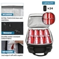 thumbnail image 2 of Insulated Lunch Bag for Men and Women Leakproof Lunch Box, Freezable Lunch Organizer Reusable, Black 15L, 2 of 6