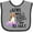 Heather and Black, variant on Inktastic A Girl Who Loves Her Beagle Boys or Girls Baby Bib