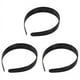 thumbnail image 1 of 3X Dientes Ornamento Banda de Cabeza del Pelo de Plastico Negro Senora, 1 of 5
