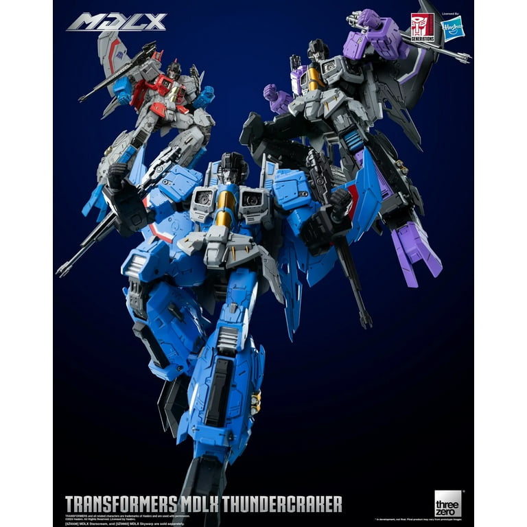Threezero Transformers MDLX Thundercracker 7.8