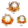thumbnail image 2 of Guirlande de Citrouilles et Feuilles d'Érable Simulées d'Automne, Baies Rouges, Mariage, Décoration Murale pour la Maison, Fournitures Festives, Accessoire Photo pour l'Halloween, Noël, Action de Grâce, Décoration de Porte, Linteau, Fenêtre, 2 of 9