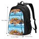 thumbnail image 5 of Fotbe Animals on Noah's Ark Floating Mochila con Estampado y Puerto USB para Hombre y Mujer, Mochila Antirrobo, Mochila de Viaje, Mochila Escolar, Mochila Universitaria, 5 of 7
