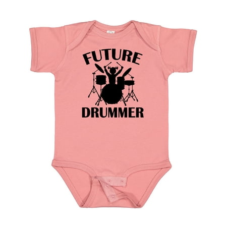 

Inktastic Future Drummer Gift for Girls Gift Baby Girl Bodysuit