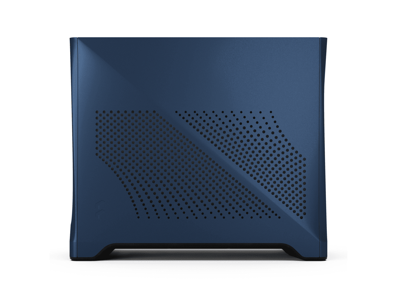 Fractal Design Era 2 Midnight Blue Anodized Aluminum/Steel Mini-ITX Compact Small Form Factor PC Case