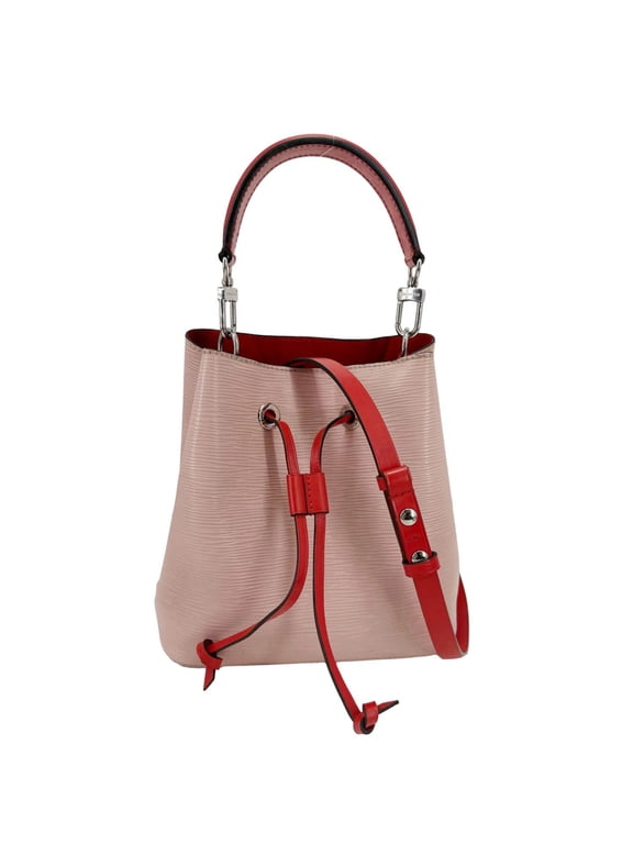 Pre-Owned Louis Vuitton NeoNoe BB Epi Leather Bucket Bag Pink