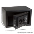 thumbnail image 2 of Teclado electrónico Digital Safe Stalwart de acero negro, 12,2 L, 2 of 7