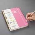 thumbnail image 6 of 2026-2027 Weekly & Monthly Planner, Calendar Notebook, A5 Spiral Bound Organizer with Tabs, Pink Hardcover Schedule Book for Work & Daily Planning, 6 of 7