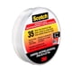 thumbnail image 2 of Cinta aislante de vinilo Scotch Super 33+ de 1,9 cm x 20 m, color blanco, 2 of 6