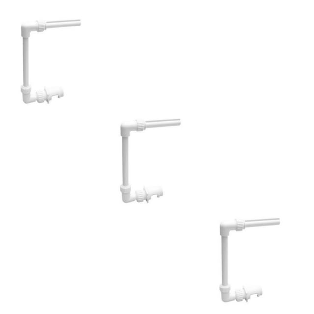 Wweixi Versatile Waterfall Fountain Pool Sprayers For Easy Installation White Sturdy white 3Set